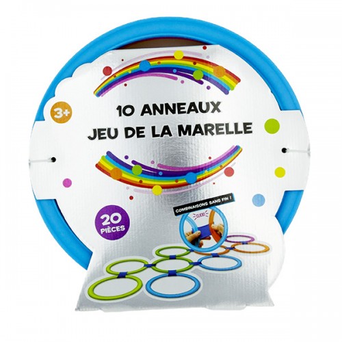  10 ANNEAUX JEU DE LA MARELLE