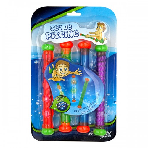  JEU DE PISCINE 4 BATONS...