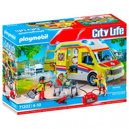  AMBULANCE AVEC EFFETS LUMINEUX