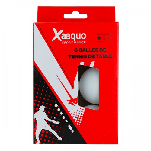  6 BALLES TENNIS DE TABLE...