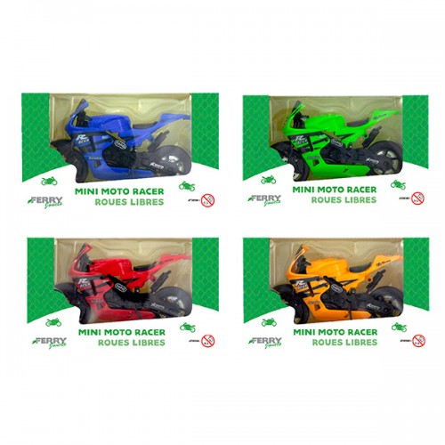  MINI MOTO RACER 1:18 ROUES...