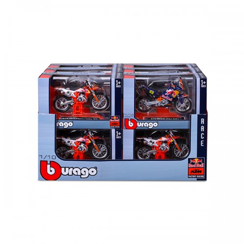  1/18 MOTOCROSS REDBULL...