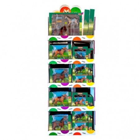  BOX CHEVAUX 84 PCS