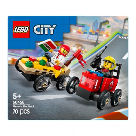  PACK CAMION DE PIZZA ET POMPIE