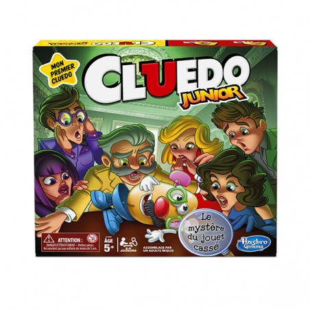  JEU DE PLATEAU CLUEDO JUNIOR