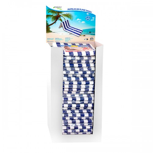  MATELAS PLAGE RAYE MARINE...