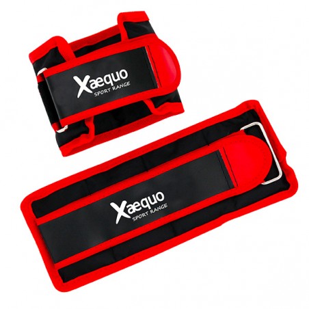  2 BANDES LESTEES 0,5KG AJUSTABLES XAEQUO