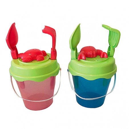  SEAU GARNI TRANSLUCIDE D.17CM