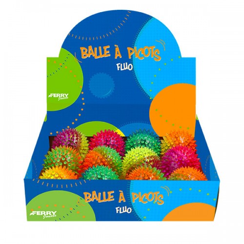  BALLE A PICOTS BICOLORE DB12