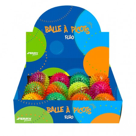  BALLE A PICOTS BICOLORE DB12