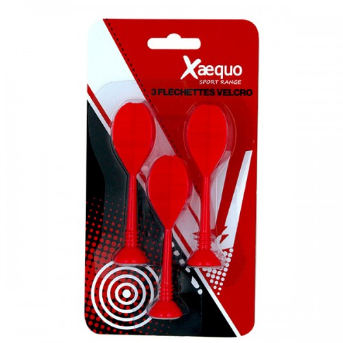  3 FLECHETTES VELCRO XAEQUO
