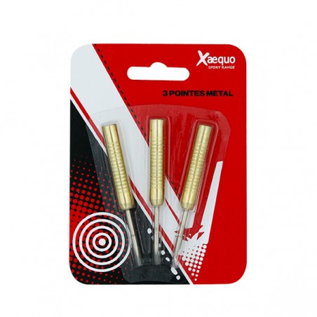  3 POINTES METAL DE FLECHETTES XAEQUO