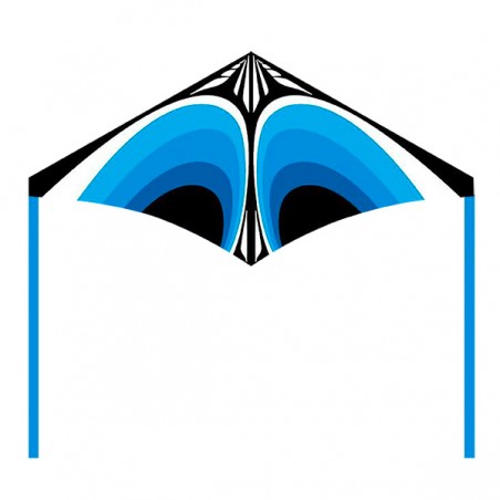  CERF-VOLANT 140X80CM HERON CENDRE MC