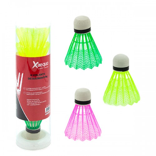 TUBE 6 VOLANTS BADMINTON...