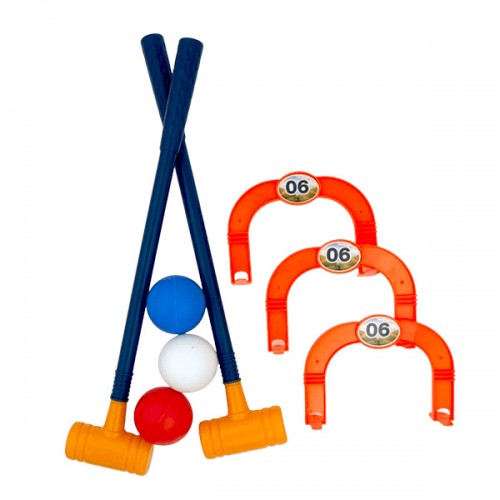  JEU DE CROQUET 8PCS