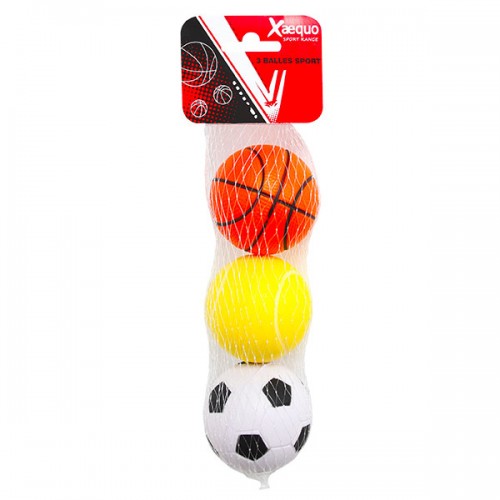  SET DE 3 MINI BALLES D.6CM...