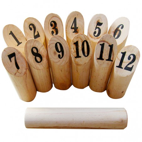  JEU DE QUILLES FINLANDAISES 15CM