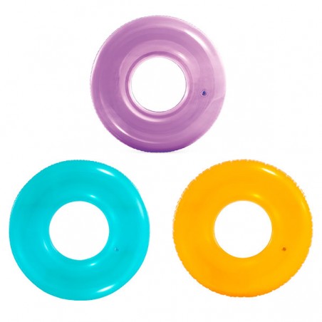  BOUEE TRANSPARENTE FLUO D.76CM