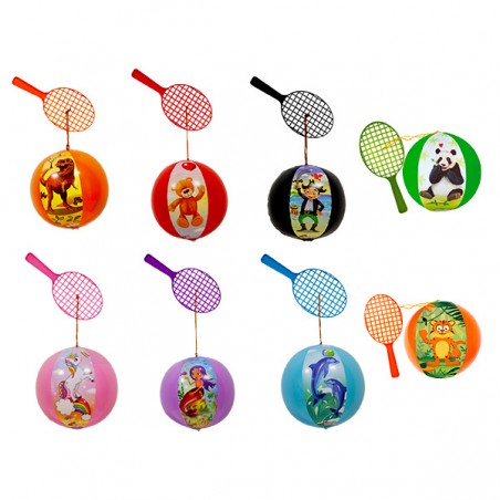  RAQUETTE BALLON DECOREE