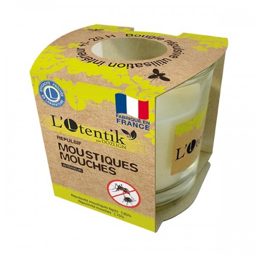  BOUGIE ANTI-MOUSTIQUES ET...