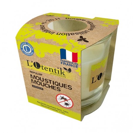  BOUGIE ANTI-MOUSTIQUES ET ANTI-MOUCHES