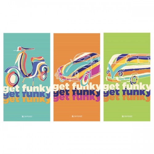  SERVIETTE FUNKY MICROFIBRE...