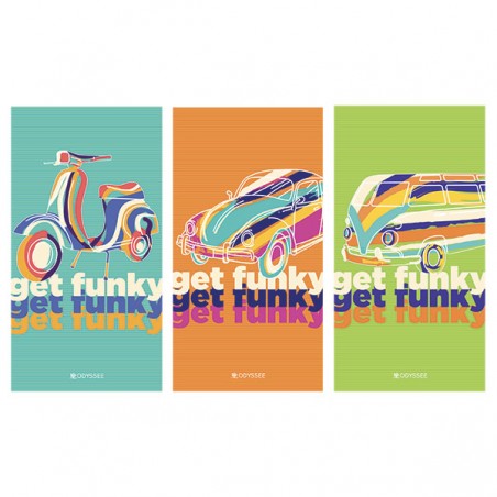  SERVIETTE FUNKY MICROFIBRE 90X170CM