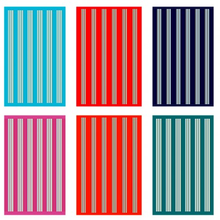  SERVIETTE JACQUARD 90X170CM RAYEE 400GR