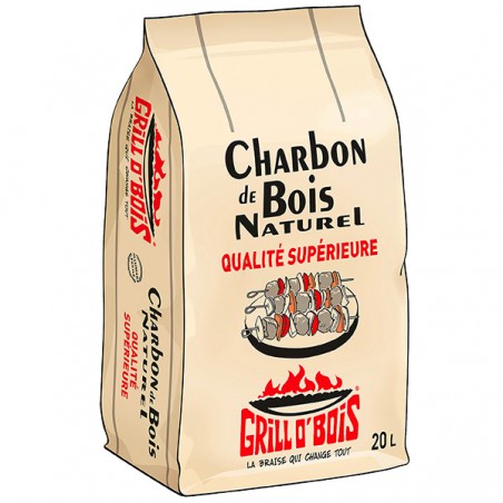  CHARBON DE BOIS 20L
