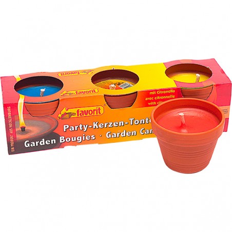  3 BOUGIES ANTI-MOUSTIQUES