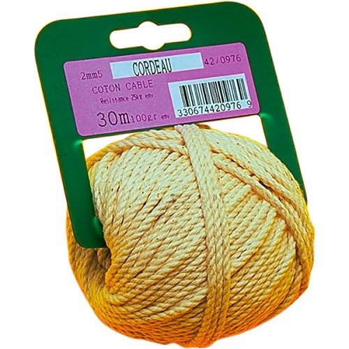  CORDEAU COTON 10M