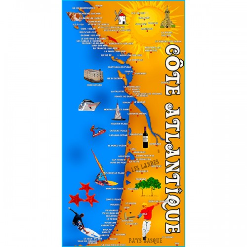  SERVIETTE ATLANTIQUE...