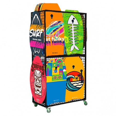  PRESENTOIR VIDE BODY BOARD 190CM