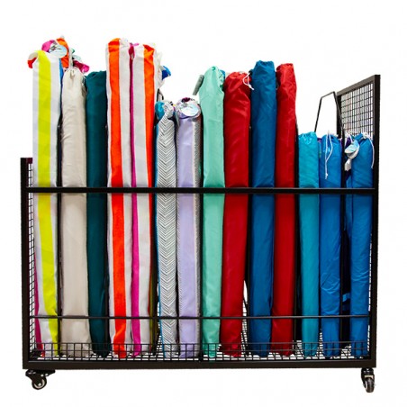  PRESENTOIR VIDE PARASOLS 110X120X50CM