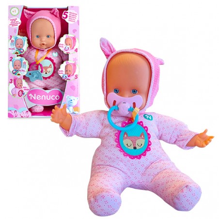  NENUCO POUPON 5 FONCTIONS - ROSE