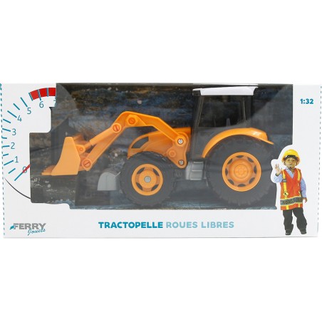  TRACTOPELLE 1:32 ROUES LIBRES
