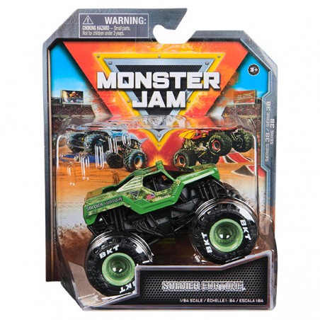  MONSTER JAM - PACK DE 1 ASST.  1:64