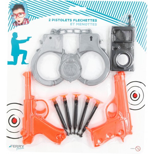 2 PISTOLETS FLECHETTES...