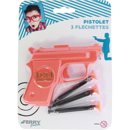  PISTOLET 10CM  3 FLECHETTES