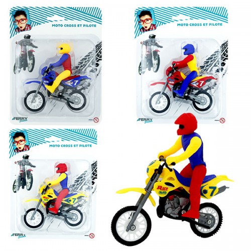  MOTO CROSS ET PILOTE