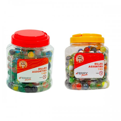  BARIL DE 1KG DE BILLES 16MM