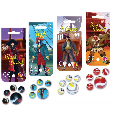  20 BILLES PIRATE + 1 CALOT...