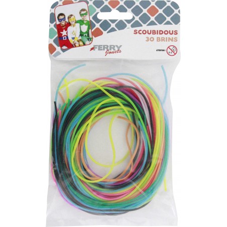  30 BRINS SCOUBIDOU COULEUR