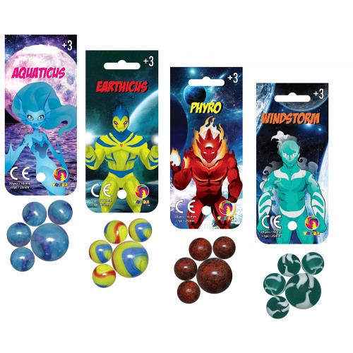  20 BILLES ALIEN  + 1 CALOT...