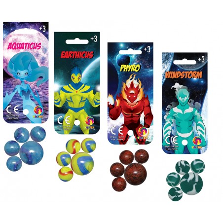  20 BILLES ALIEN  + 1 CALOT DB 20