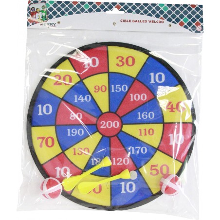  CIBLE BALLES VELCRO D.30CM