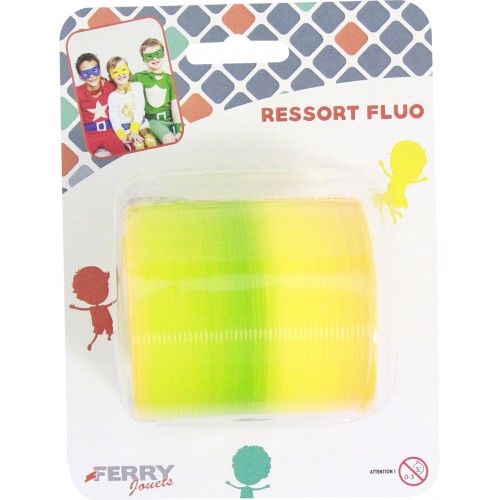  RESSORT FLUO 6,5CM