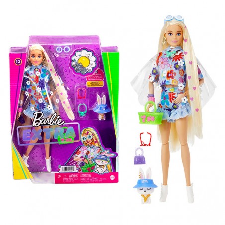  BARBIE EXTRA ROBE FLEURIE