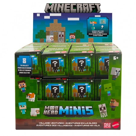  MINECRAFT TETE MODULABLE ASST DB36