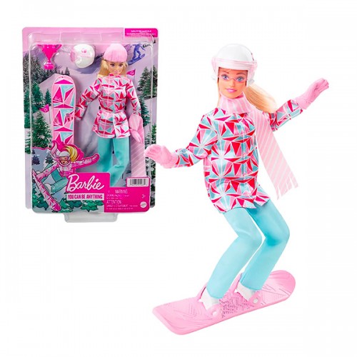  BARBIE SNOWBOARDEUSE